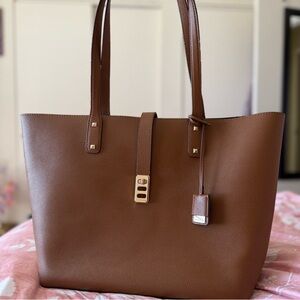 Michael Kors Brown Leather Tote